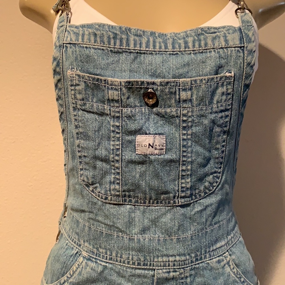 ❌SOLD❌VINTAGE💜Denim overalls - Picture 9 of 16